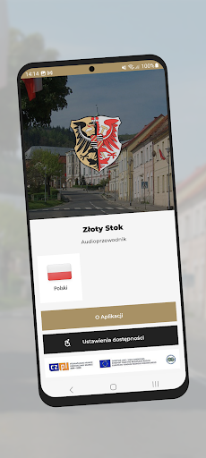 Android application Złoty Stok Audioprzewodnik screenshort