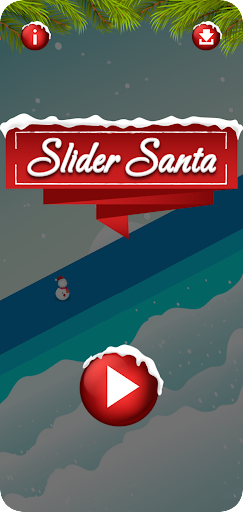 Android application Slider Santa screenshort