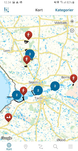 Android application Fjorden Rundt screenshort