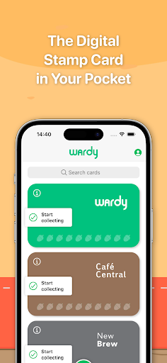 Android application Wardy - Your Loyalty Cards screenshort
