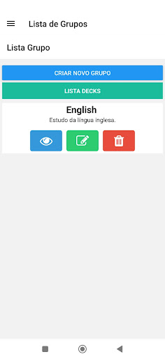 Android application Gelmat Flashcards screenshort