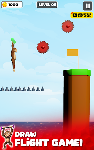 Android application Draw Flights Line Puzzle Game screenshort
