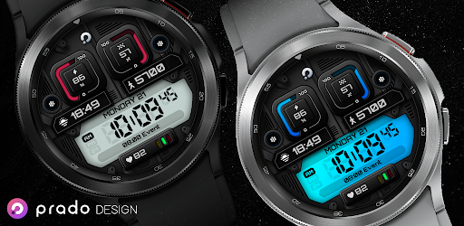 Android application PRADO X96 - Digital Watch Face screenshort