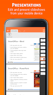 SmartOffice - Afficher et modifier des fichiers et des PDF MS Office