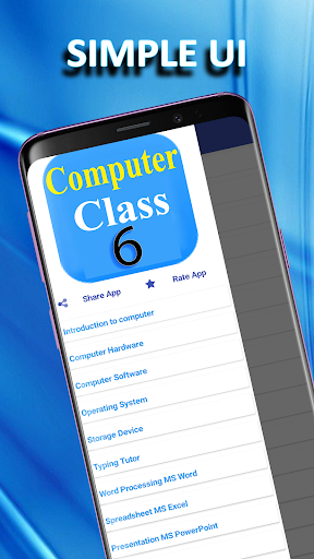 Computer Class 6 notes offline Screen 2
