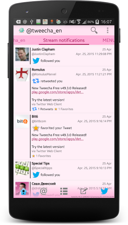 Tweecha Lite for Twitter - 77.1.3 - (Android)