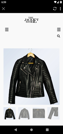 The Jacket Store Screen 3