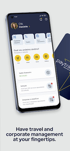Paytrack - Expenses and Travel Screen 2