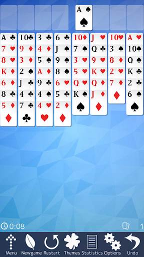 Android application Simple FreeCell screenshort