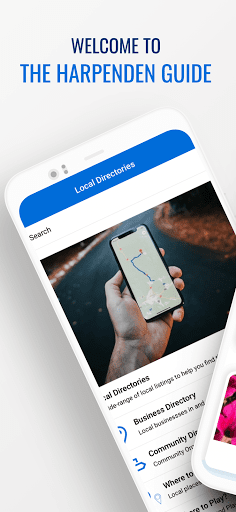 Android application HarpendenGuide screenshort