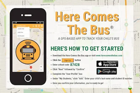 Here Come The Bus App