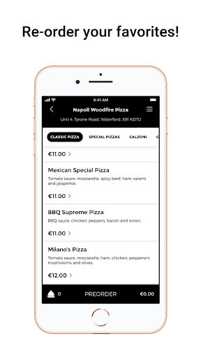 Napoli Woodfire Pizza Screen 2