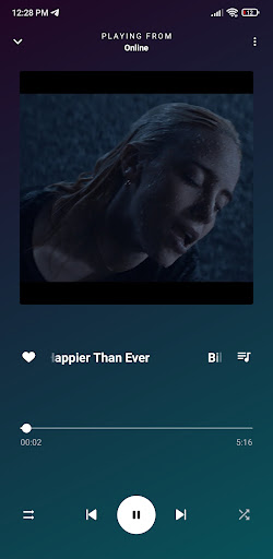 Android application Music Player and Downloader screenshort