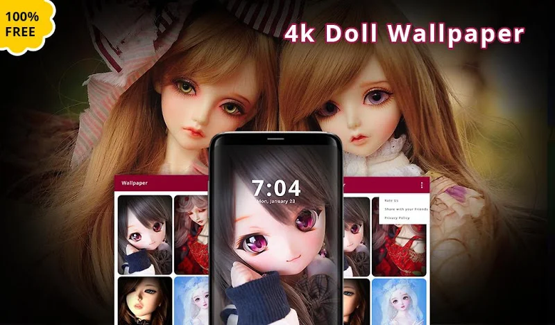 4K Doll Wallpaper - Latest version for Android - Download APK
