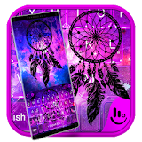 Purple Galaxy Dream Catcher Keyboard Theme icon