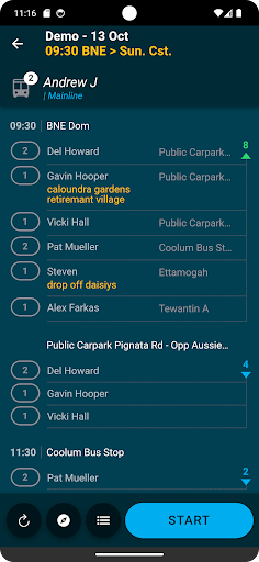 Driver Trips Screen 3