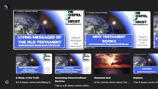 Screenshot of The Gospel of Christ - TGOC