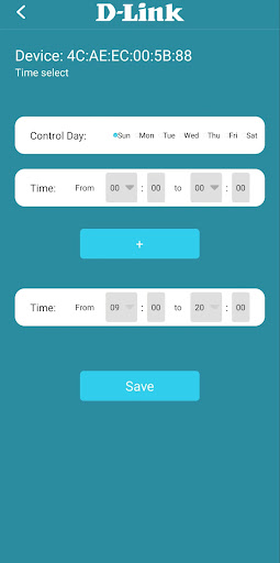 Android application D-Link Wi-Fi Air screenshort