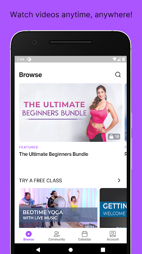 Raqs Online Dance & Fitness Screenshot 1 - AppWisp.com