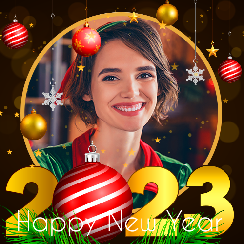 Android application NewYear Photo Frames 2023 screenshort