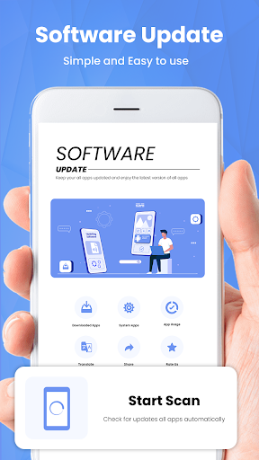 Android application Updates Finder Update all apps screenshort