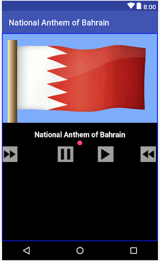 Anthem of Bahrain Screen 3