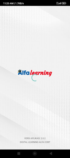 Android application Alfa Learning screenshort
