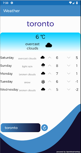 Weather Screen 2