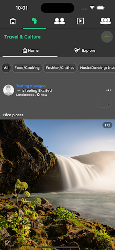 Kuungaa Social Network Screen 3