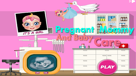 girls game - pregnant mommy screenshots 1