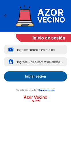 ALERTA AZOR Screen 3
