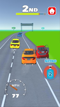 Merge Race - Idle Car gamesのおすすめ画像2