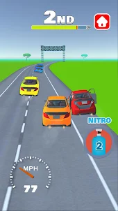 Merge Race - Idle Car games