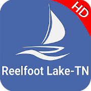 Reelfoot Lake Tennessee Offline GPS Nautical Chart