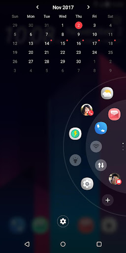 Android application HTC Edge Launcher screenshort