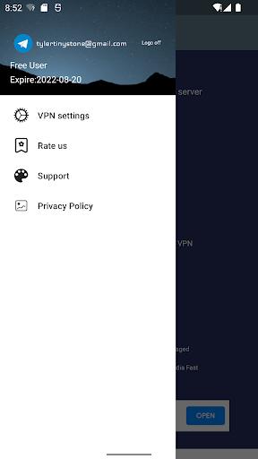 Dawn VPN Screen 3