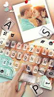 screenshot of Love Photo Keyboard Theme