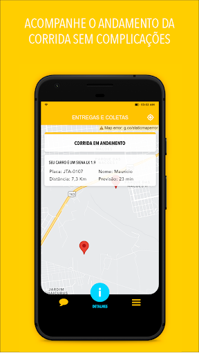 Entregas e Coletas Screen 2