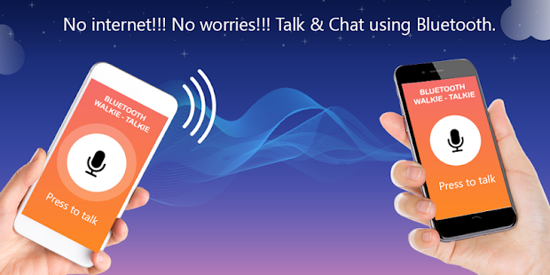Bluetooth Walkie Talkie & Chat Captura de pantalla