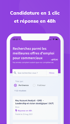 Uptoo Jobs - Offres demploi p Screen 3