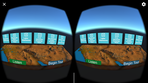 Android application Aqueduct VR screenshort