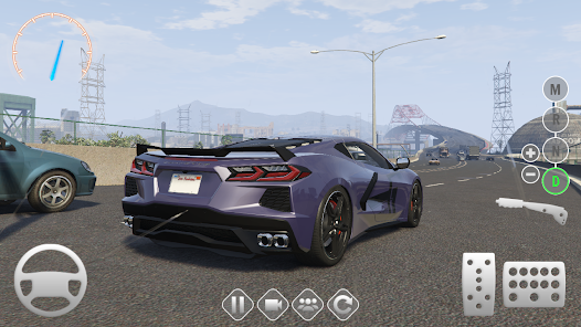City Rider Corvette C8 Extreme 1 APK + Mod (Unlimited money) untuk android