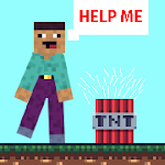 Cover Image of Download Noob Steve: Save Me. Help me. 1.4.1.0 APK