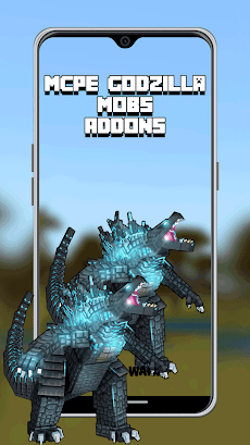 MCPE Godzilla Mobs Addonsのおすすめ画像1