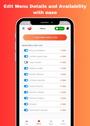 Grubwala Partner Screen 2