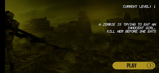 Android application Zombie Apocalypse 3D Sniper screenshort