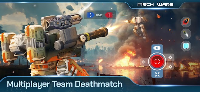 Mech Wars Multiplayer Robots Battle [Mod Menu] 1