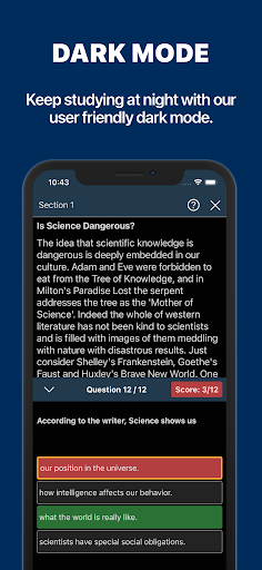 Screenshot of Exam Success: Test Preparation