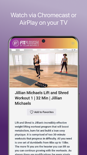 FitFusion Workouts Screenshot 3 - AppWisp.com