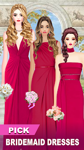 웨딩 드레스업 게임 - 신부 패션